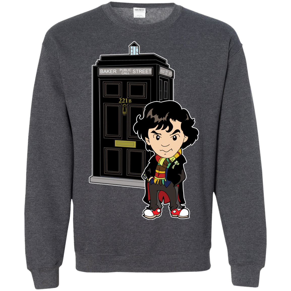 Sweatshirts Dark Heather / S Doclock Crewneck Sweatshirt