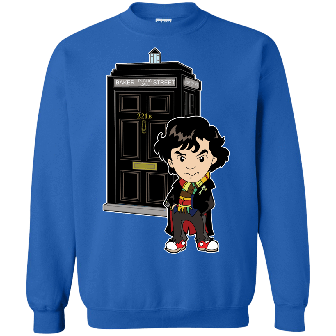 Sweatshirts Royal / S Doclock Crewneck Sweatshirt