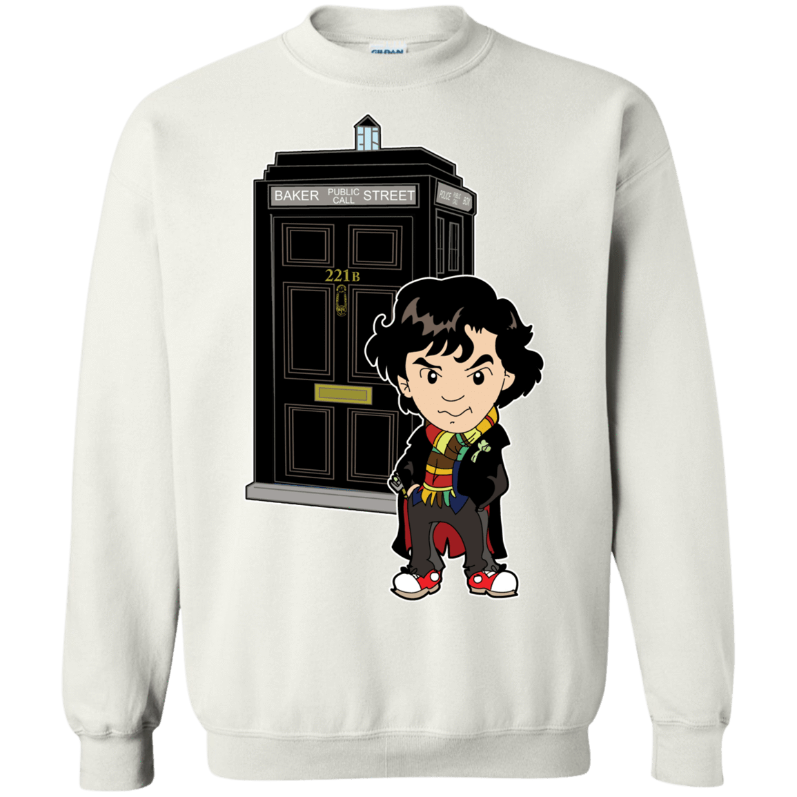Sweatshirts White / S Doclock Crewneck Sweatshirt