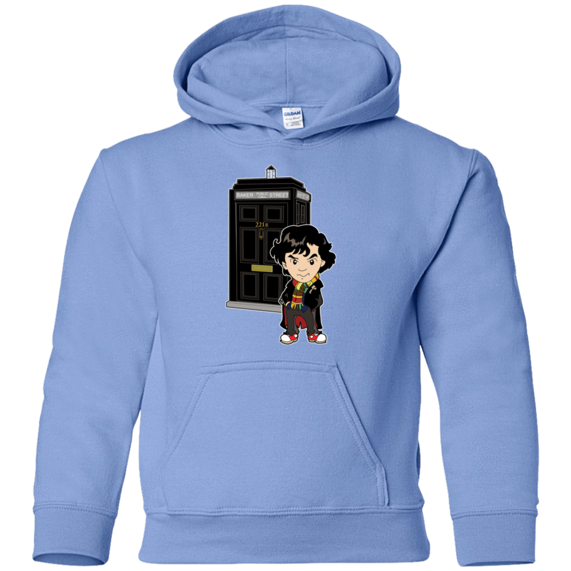 Sweatshirts Carolina Blue / YS Doclock Youth Hoodie