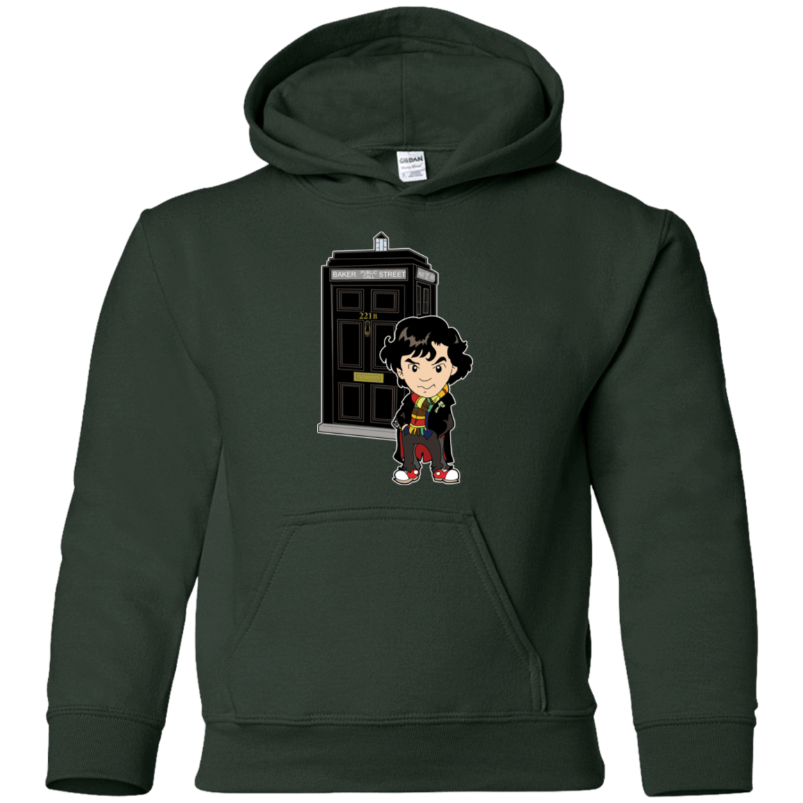 Sweatshirts Forest Green / YS Doclock Youth Hoodie