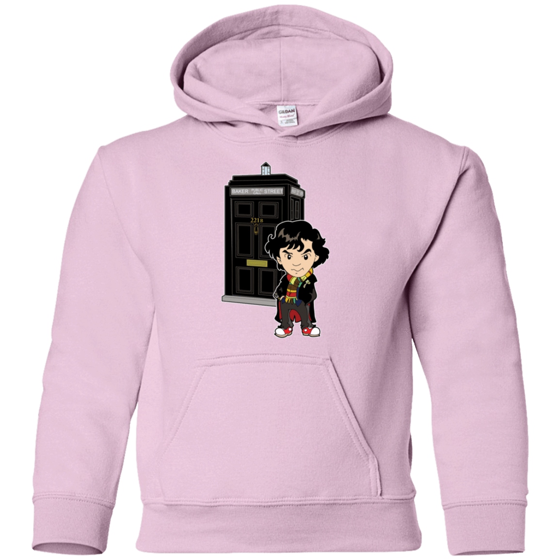 Sweatshirts Light Pink / YS Doclock Youth Hoodie