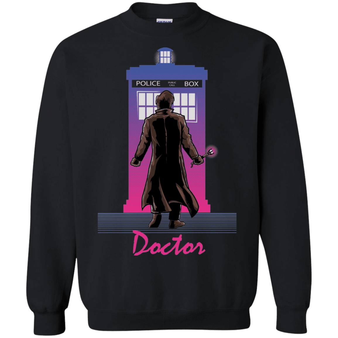 Sweatshirts Black / Small DOCTOR DRIVE Crewneck Sweatshirt