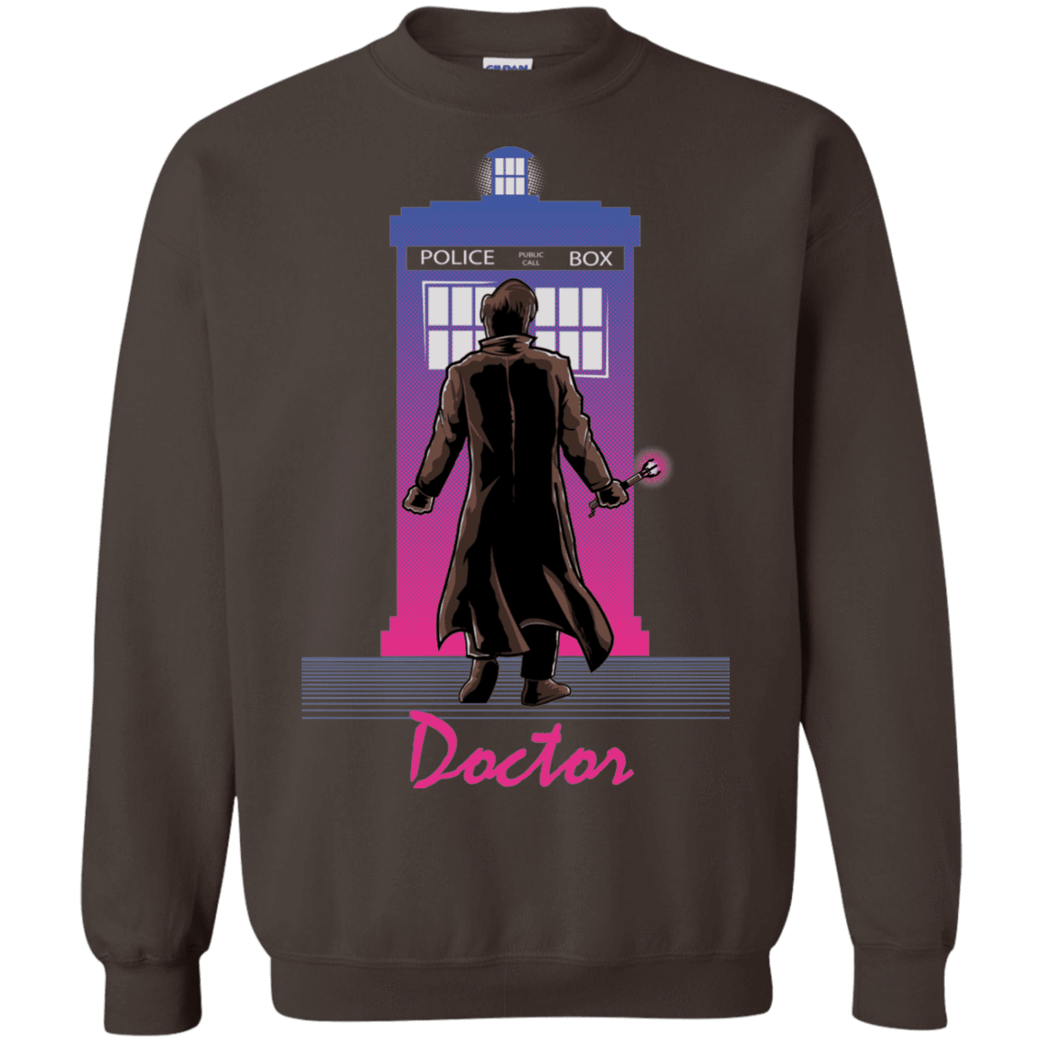 Sweatshirts Dark Chocolate / Small DOCTOR DRIVE Crewneck Sweatshirt