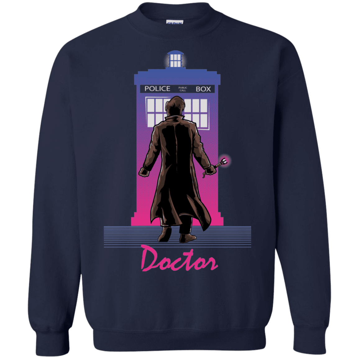 Sweatshirts Navy / Small DOCTOR DRIVE Crewneck Sweatshirt