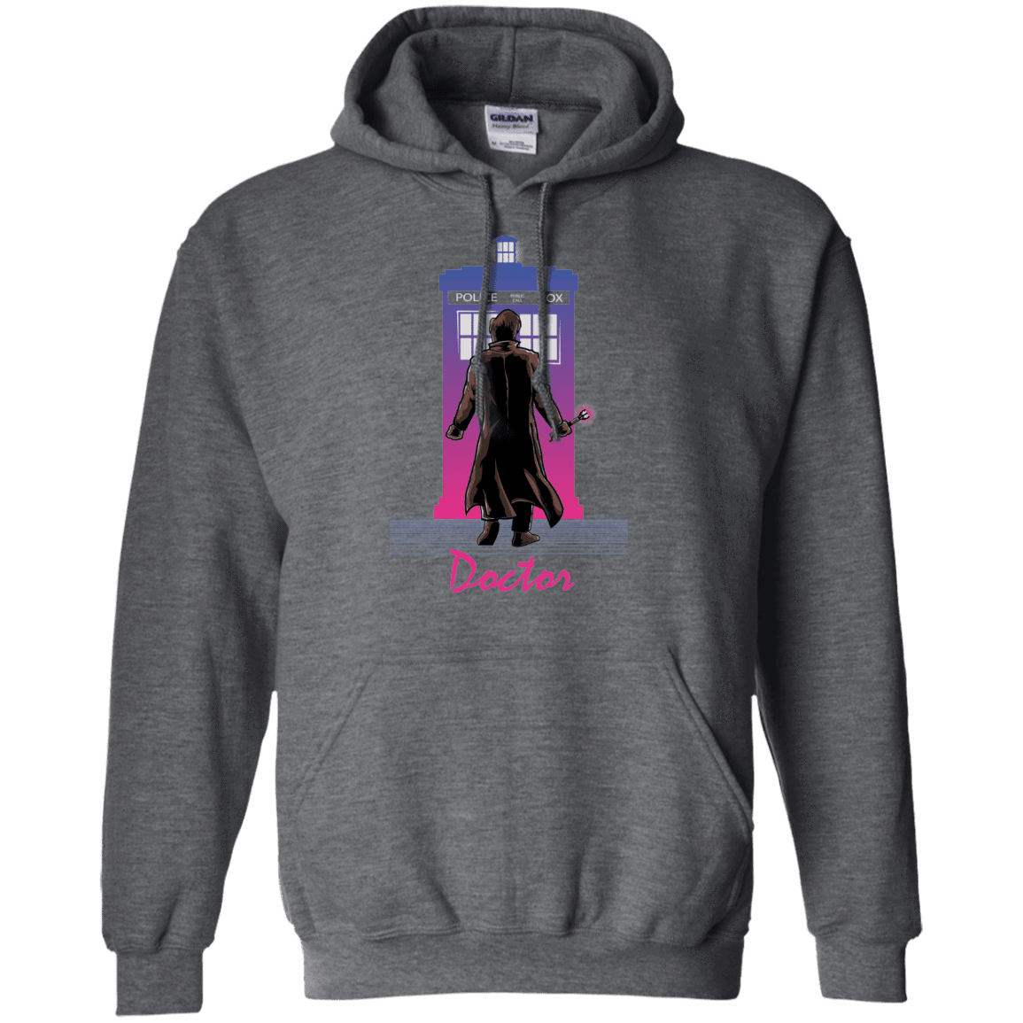 Sweatshirts Dark Heather / Small DOCTOR DRIVE Pullover Hoodie