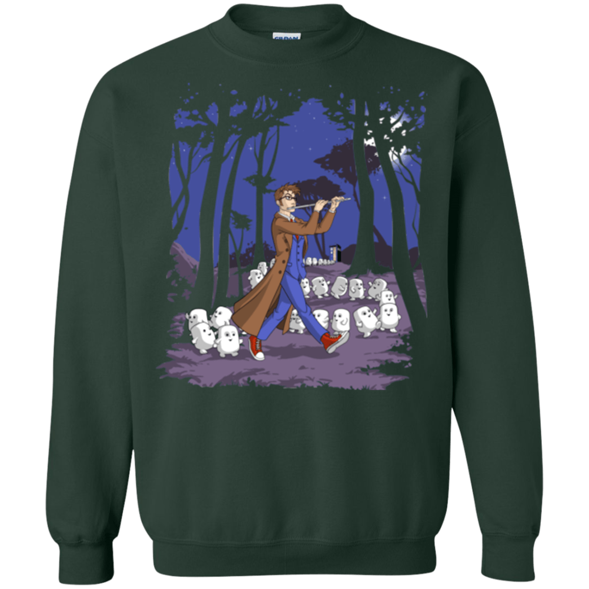 Sweatshirts Forest Green / Small Doctor Hamelin Crewneck Sweatshirt