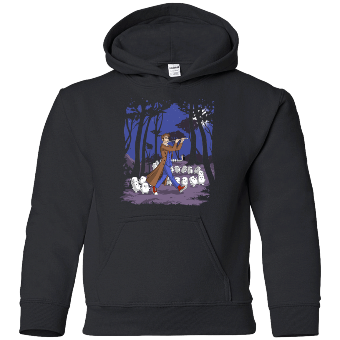 Sweatshirts Black / YS Doctor Hamelin Youth Hoodie