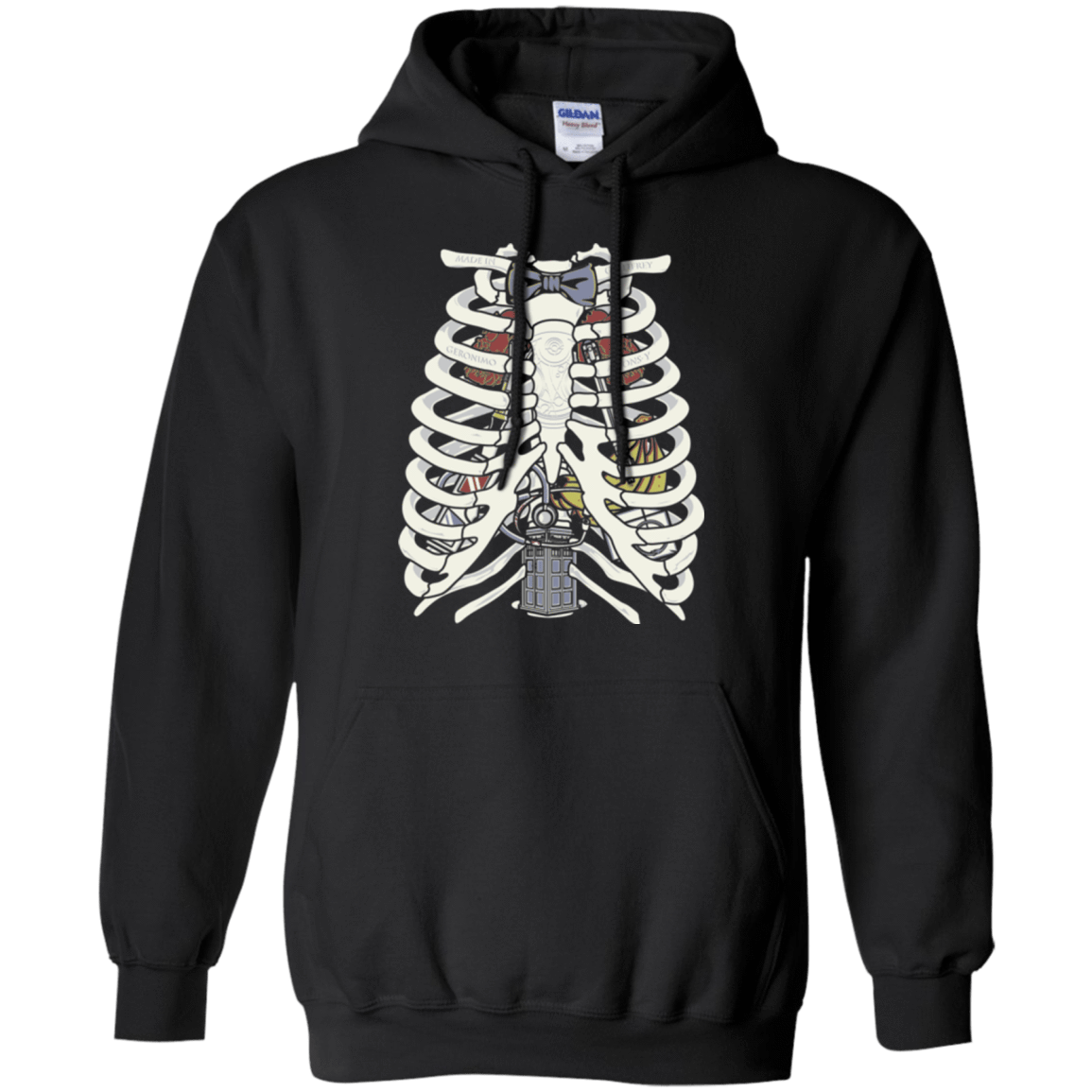 Sweatshirts Black / Small Doctor Inside Pullover Hoodie