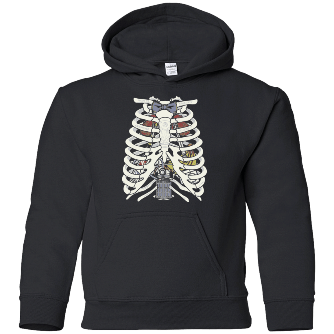 Sweatshirts Black / YS Doctor Inside Youth Hoodie