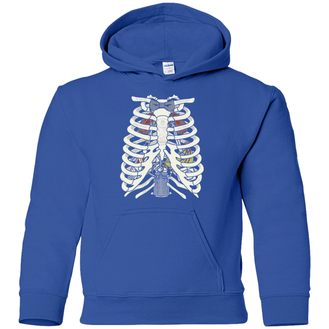 Sweatshirts Royal / YS Doctor Inside Youth Hoodie