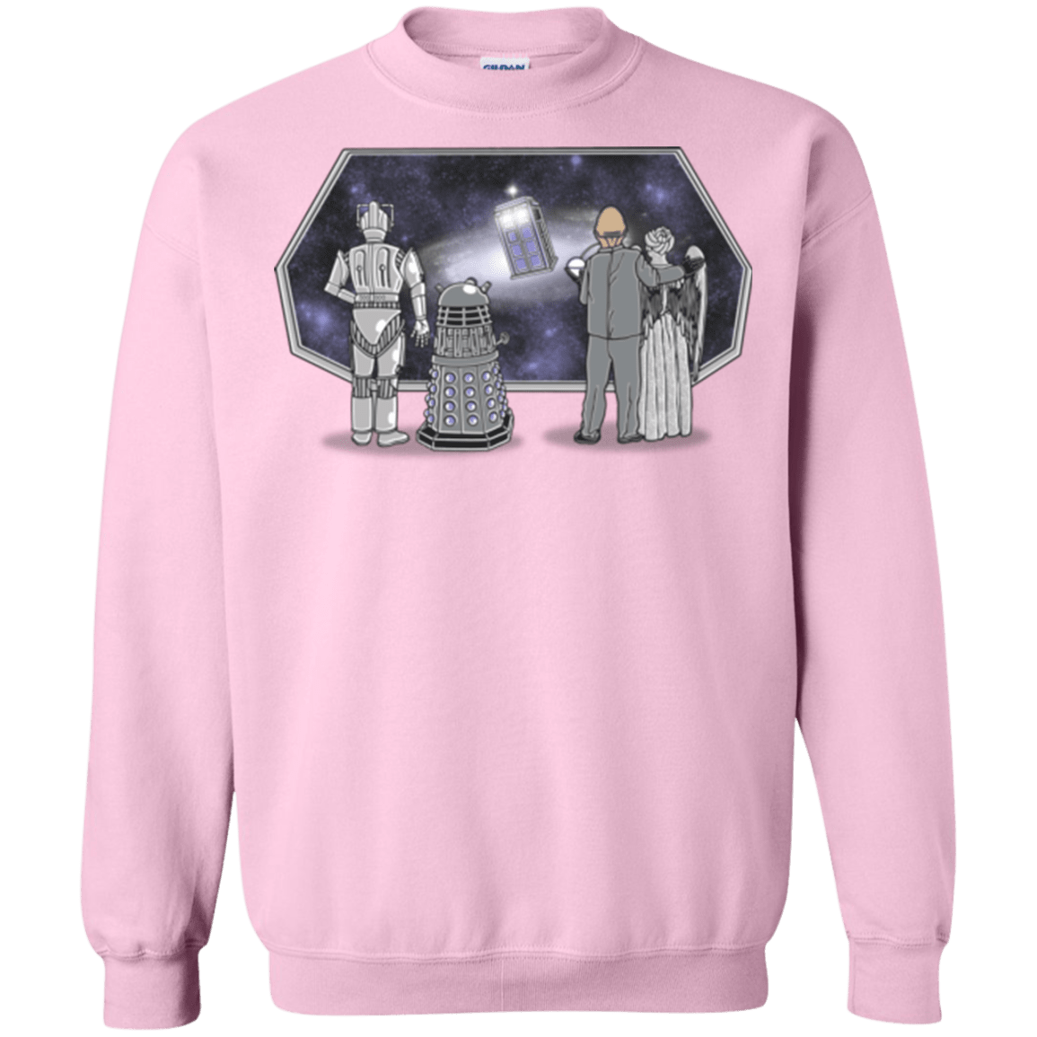 Sweatshirts Light Pink / Small Doctor strikes back Crewneck Sweatshirt