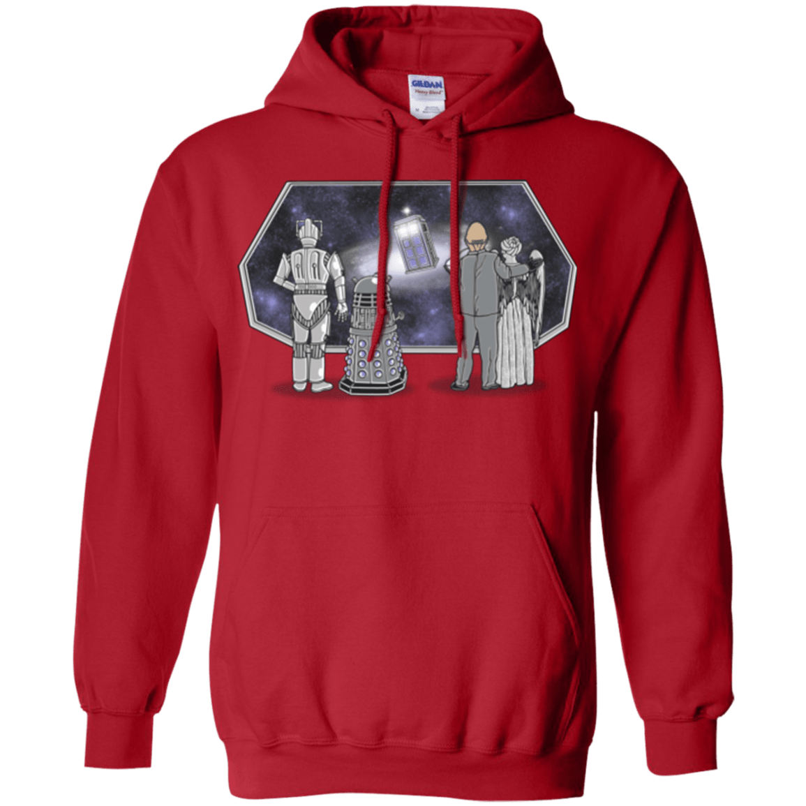 Sweatshirts Red / Small Doctor strikes back Pullover Hoodie