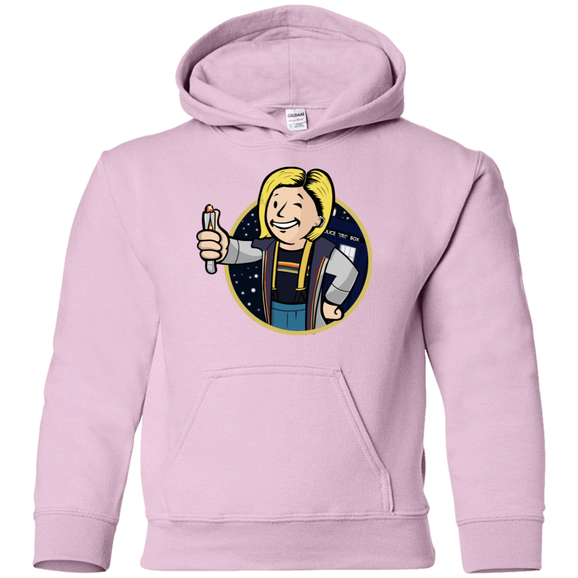 Sweatshirts Light Pink / YS Doctor Vault Youth Hoodie