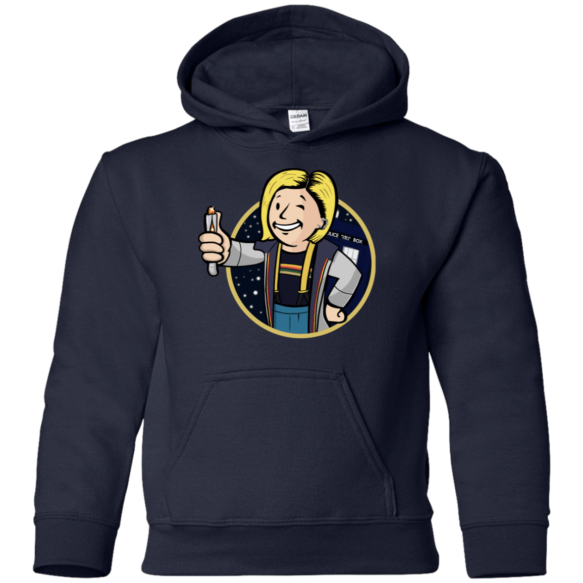 Sweatshirts Navy / YS Doctor Vault Youth Hoodie
