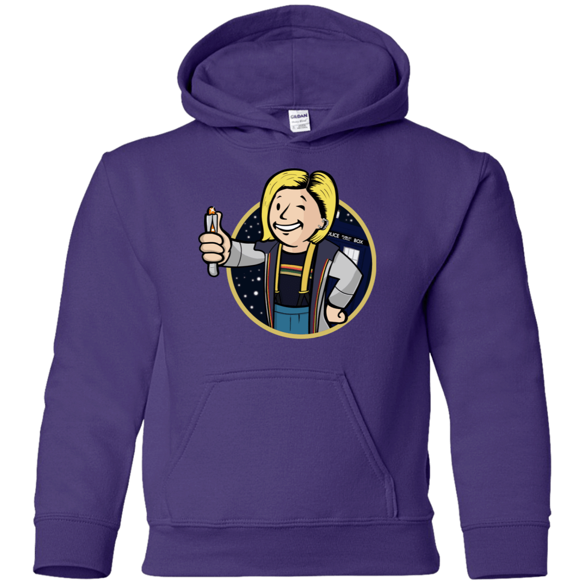 Sweatshirts Purple / YS Doctor Vault Youth Hoodie