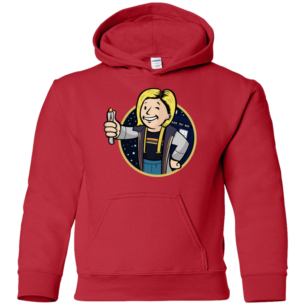 Sweatshirts Red / YS Doctor Vault Youth Hoodie