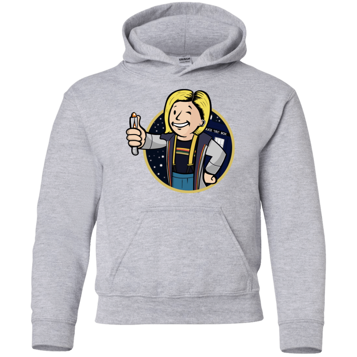 Sweatshirts Sport Grey / YS Doctor Vault Youth Hoodie