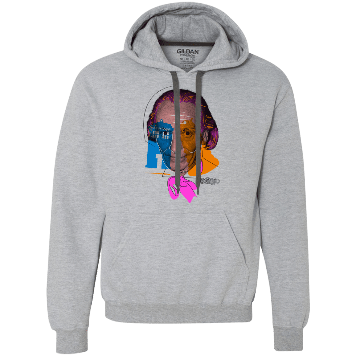 Sweatshirts Sport Grey / S Doctor Warwhol 1 Premium Fleece Hoodie