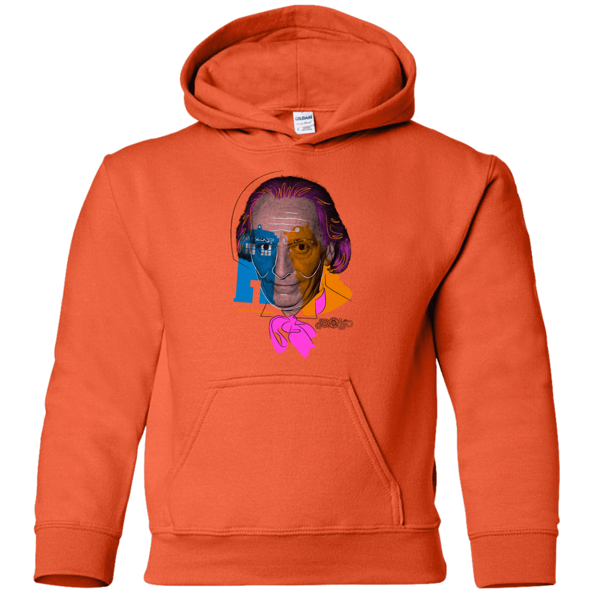 Sweatshirts Orange / YS Doctor Warwhol 1 Youth Hoodie