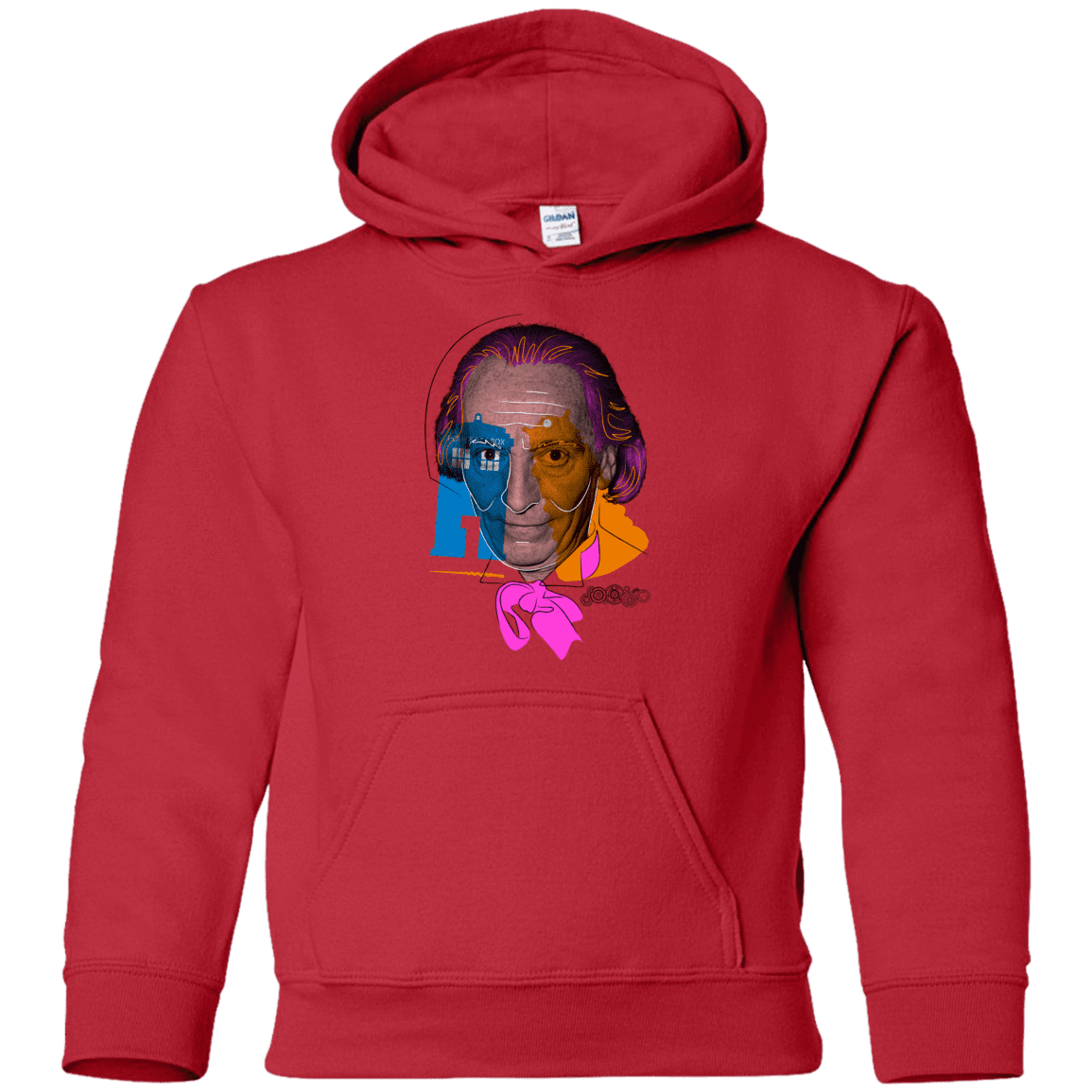 Sweatshirts Red / YS Doctor Warwhol 1 Youth Hoodie