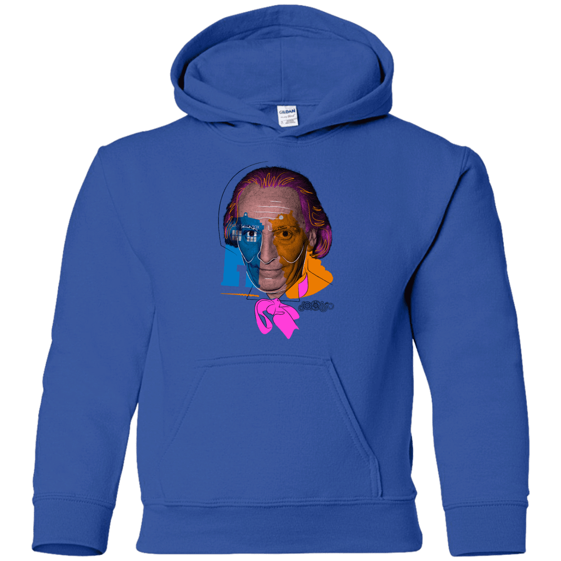Sweatshirts Royal / YS Doctor Warwhol 1 Youth Hoodie