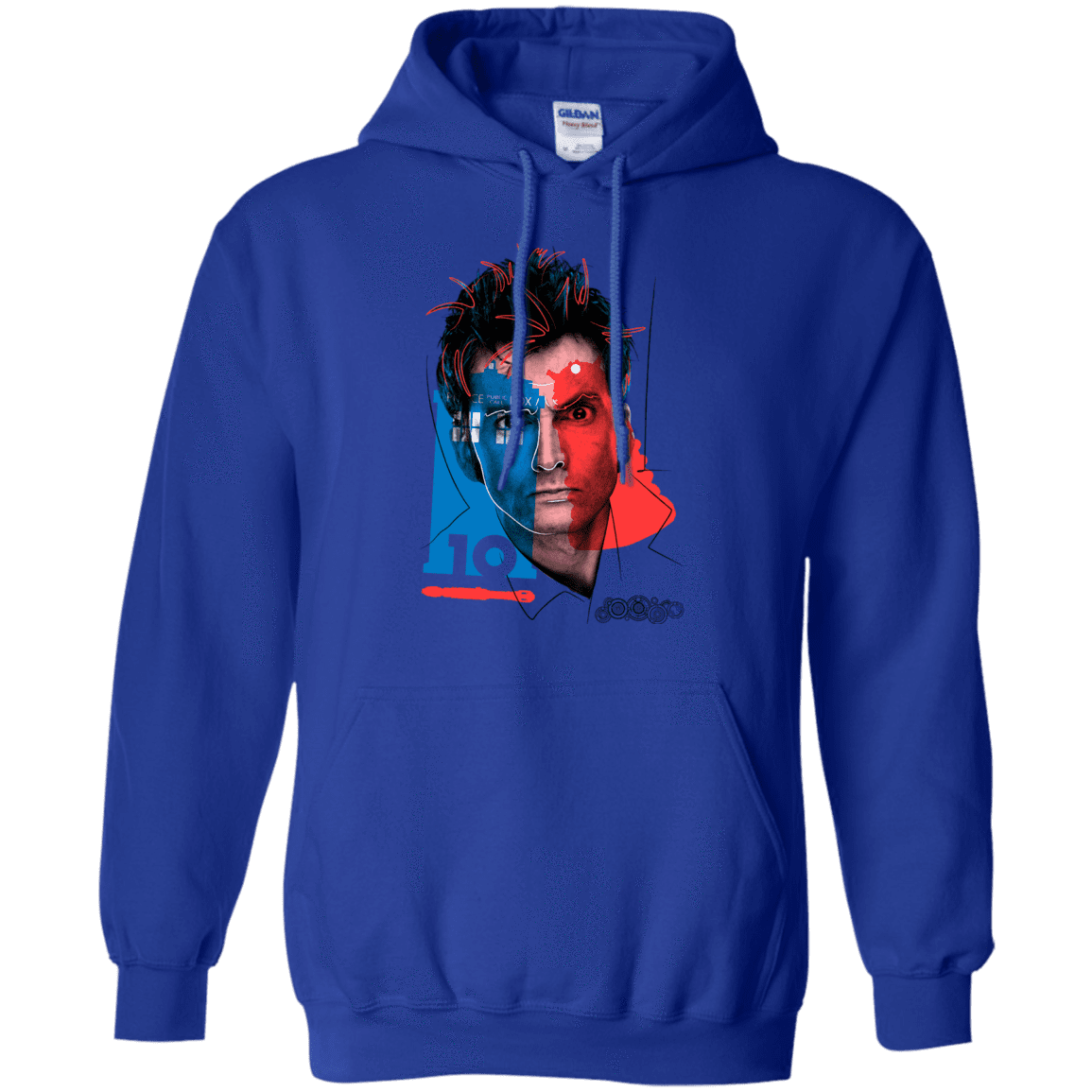 Sweatshirts Royal / S Doctor Warwhol 10 Pullover Hoodie