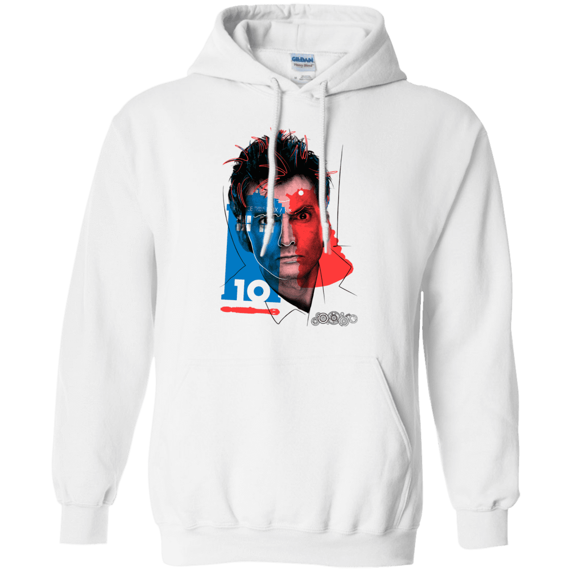 Sweatshirts White / S Doctor Warwhol 10 Pullover Hoodie