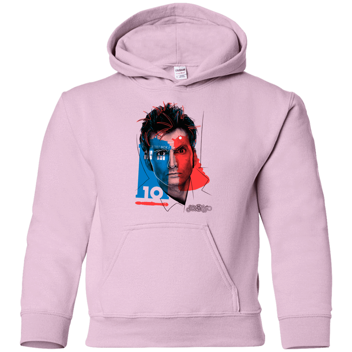Sweatshirts Light Pink / YS Doctor Warwhol 10 Youth Hoodie