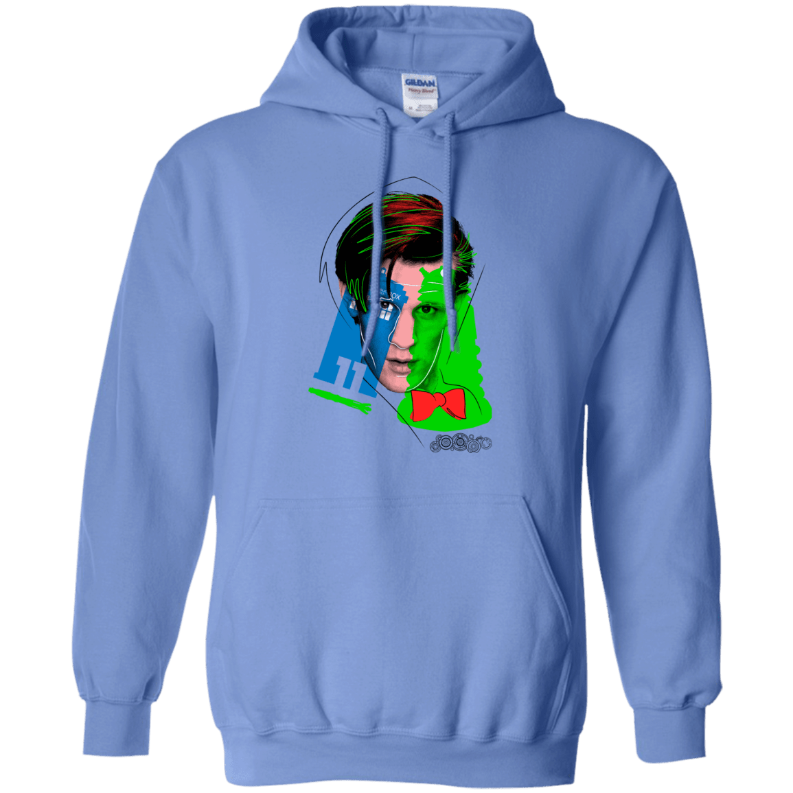 Sweatshirts Carolina Blue / S Doctor Warwhol 11 Pullover Hoodie