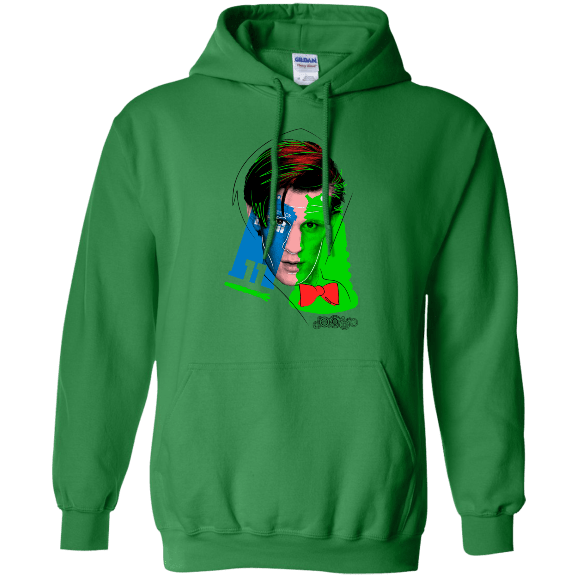 Sweatshirts Irish Green / S Doctor Warwhol 11 Pullover Hoodie