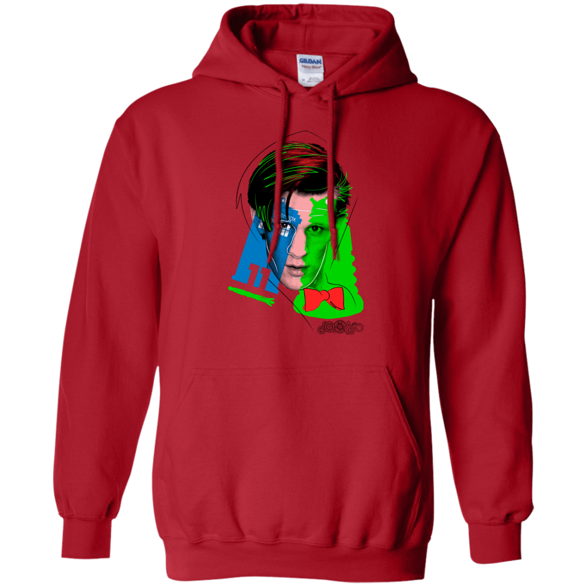 Sweatshirts Red / S Doctor Warwhol 11 Pullover Hoodie