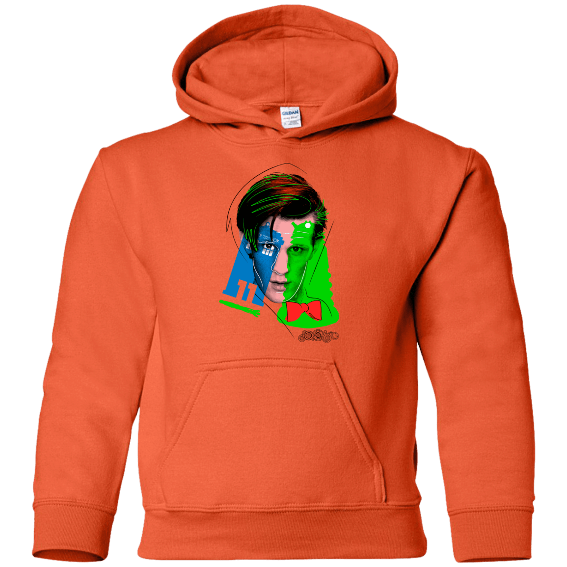 Sweatshirts Orange / YS Doctor Warwhol 11 Youth Hoodie
