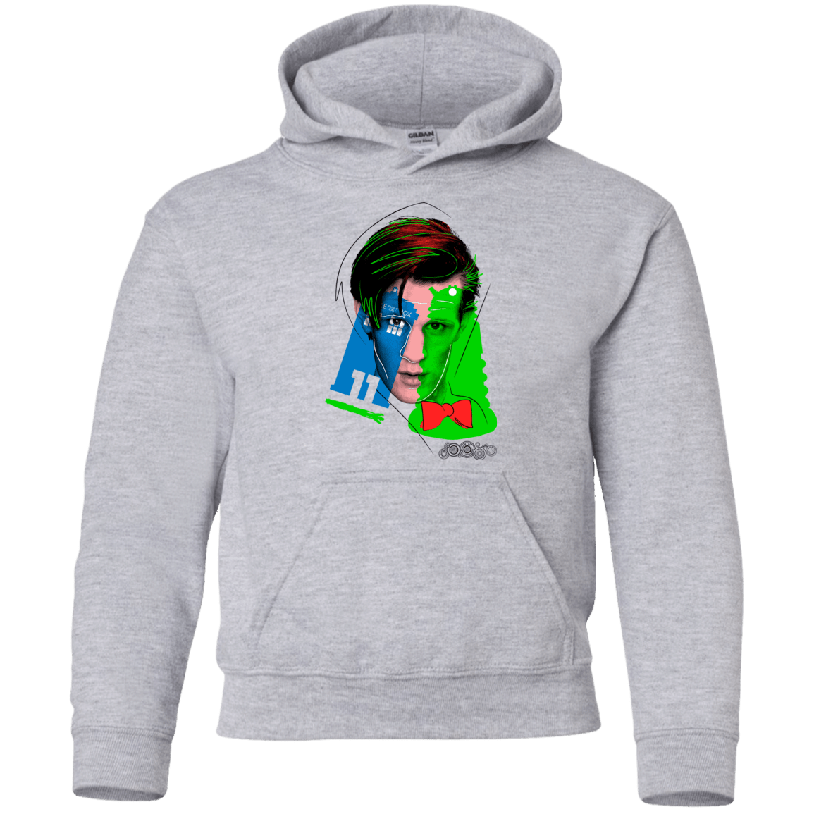 Sweatshirts Sport Grey / YS Doctor Warwhol 11 Youth Hoodie