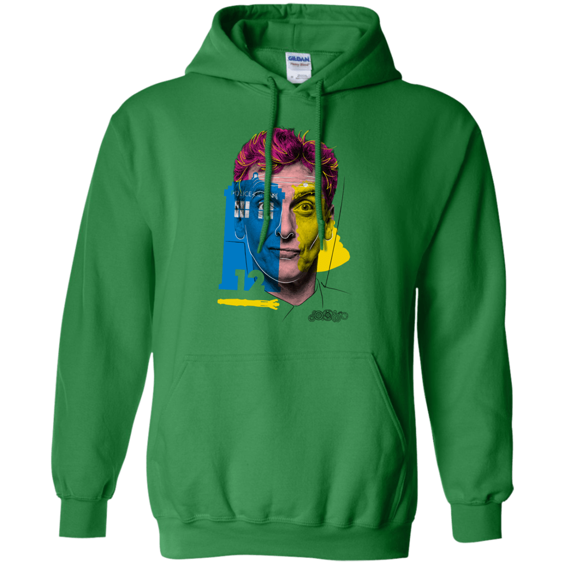 Sweatshirts Irish Green / S Doctor Warwhol 12 Pullover Hoodie