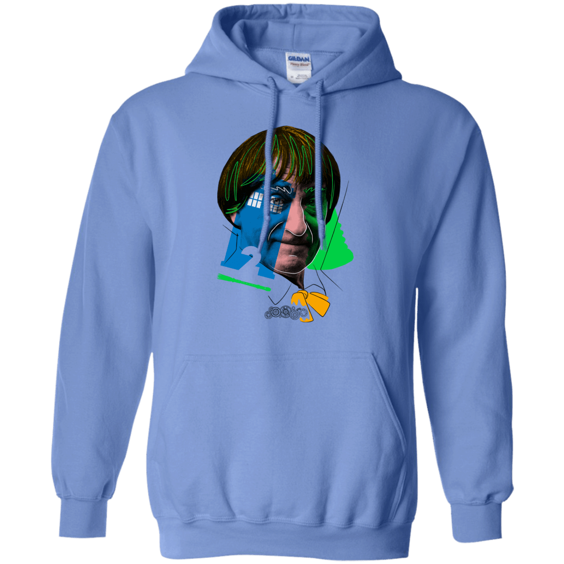 Sweatshirts Carolina Blue / S Doctor Warwhol 2 Pullover Hoodie