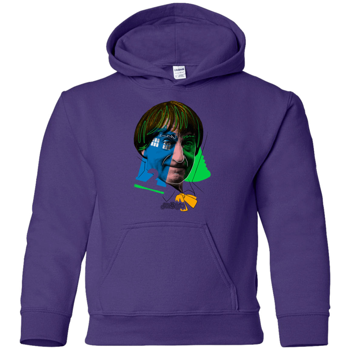 Sweatshirts Purple / YS Doctor Warwhol 2 Youth Hoodie