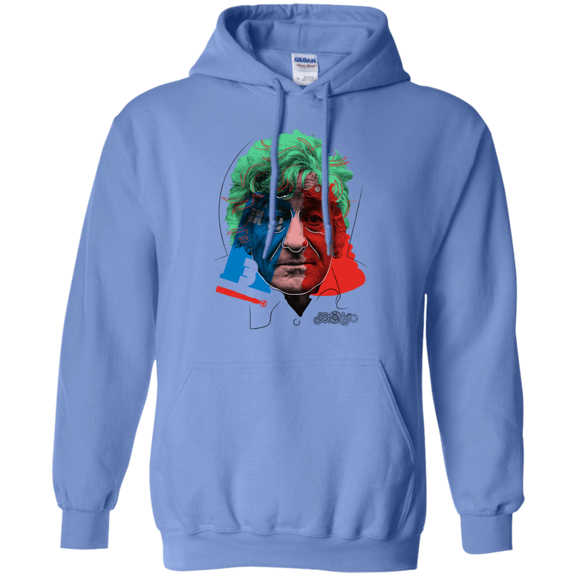 Sweatshirts Carolina Blue / S Doctor Warwhol 3 Pullover Hoodie