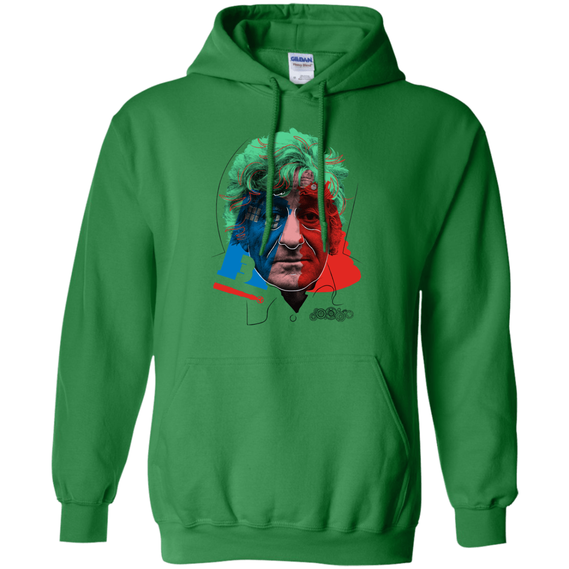Sweatshirts Irish Green / S Doctor Warwhol 3 Pullover Hoodie