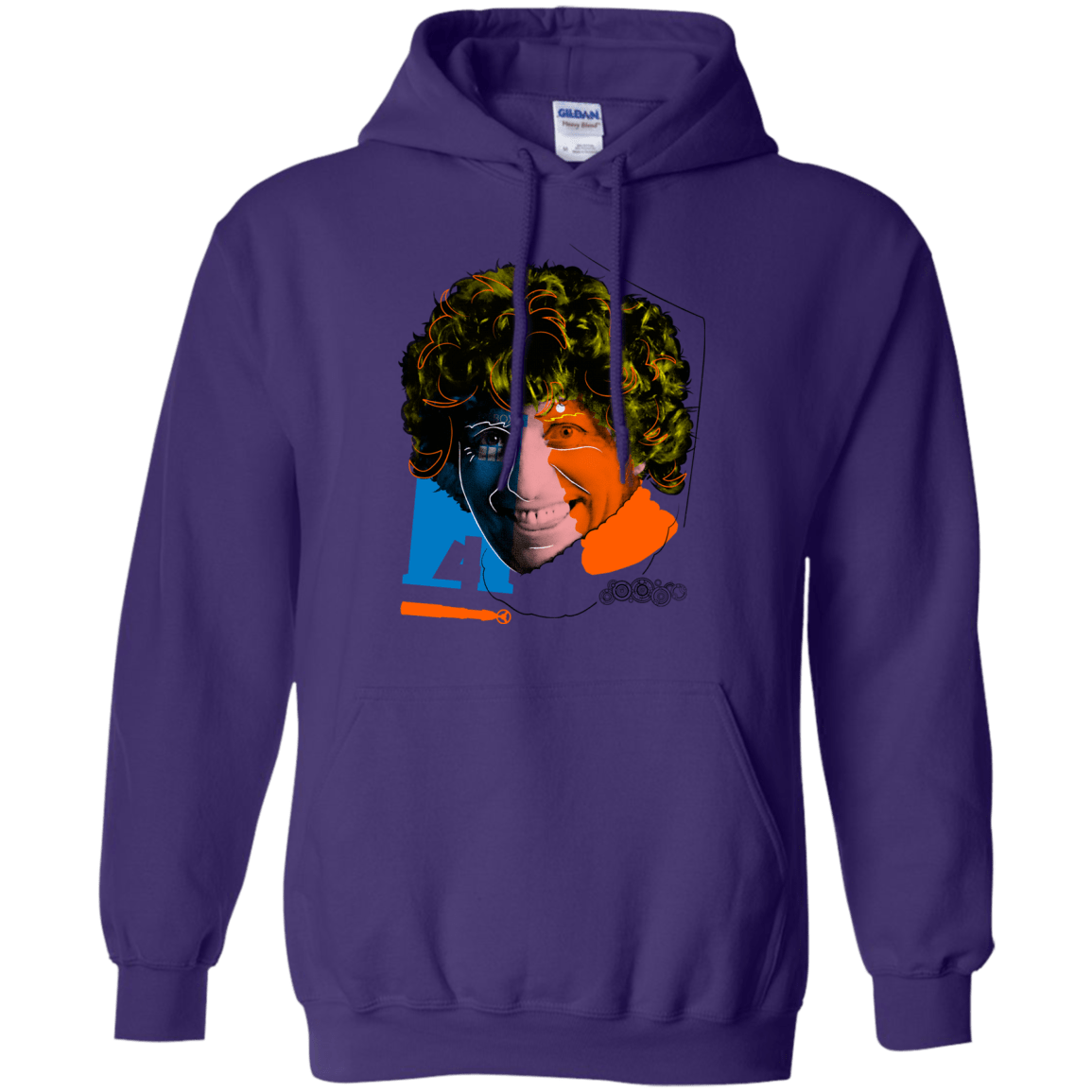 Sweatshirts Purple / S Doctor Warwhol 4 Pullover Hoodie