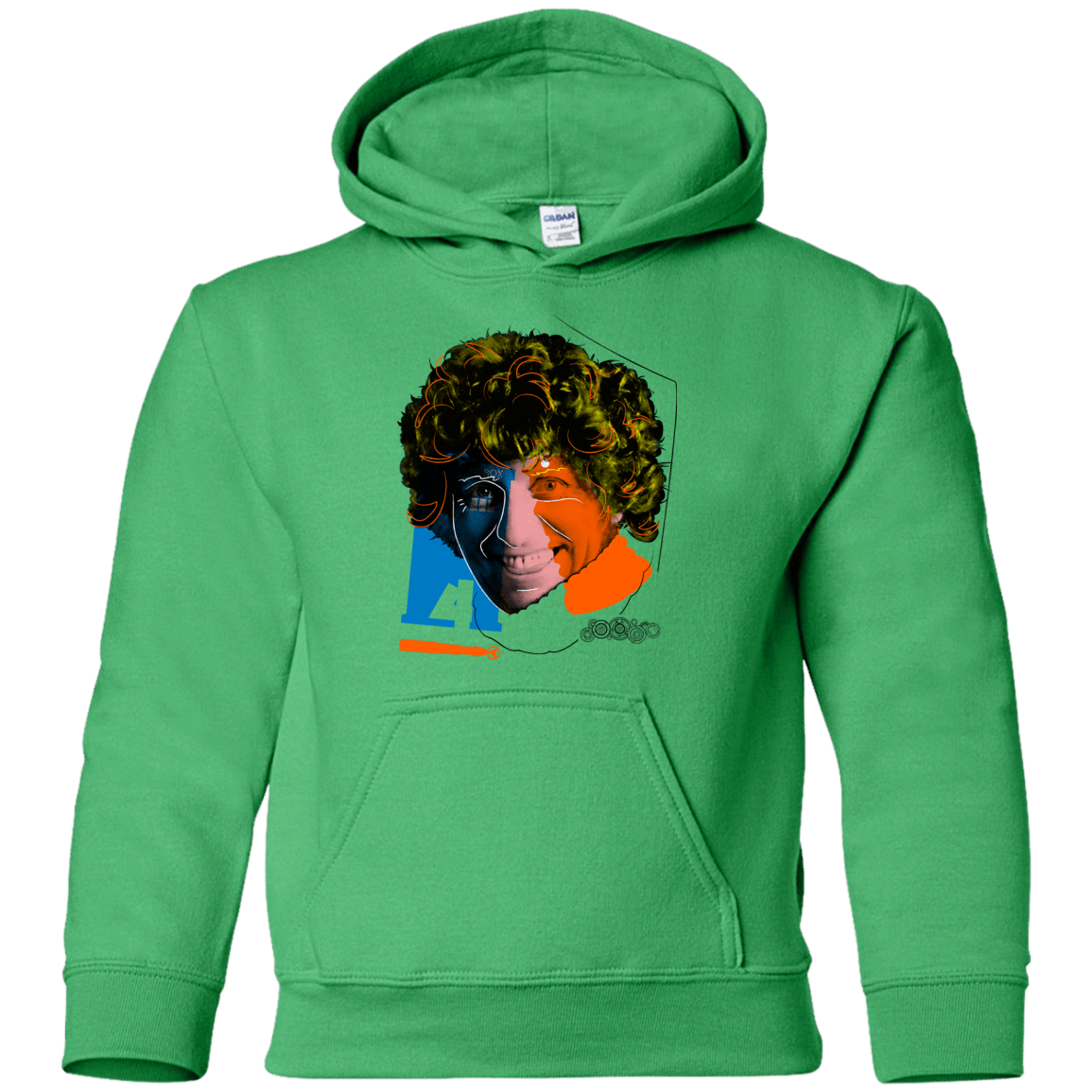 Sweatshirts Irish Green / YS Doctor Warwhol 4 Youth Hoodie