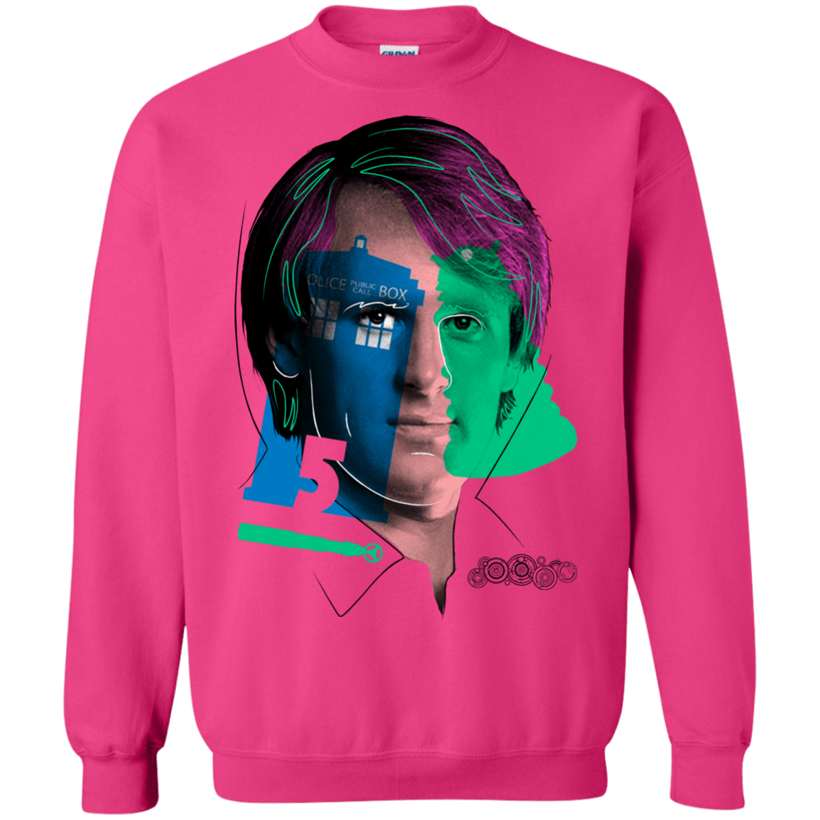 Sweatshirts Heliconia / S Doctor Warwhol 5 Crewneck Sweatshirt