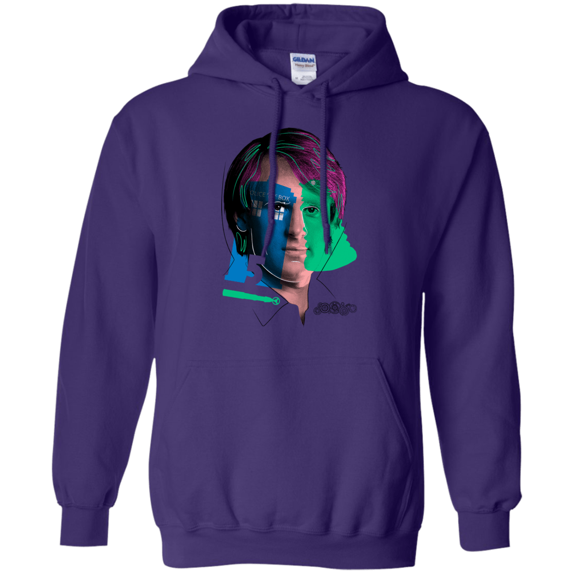 Sweatshirts Purple / S Doctor Warwhol 5 Pullover Hoodie