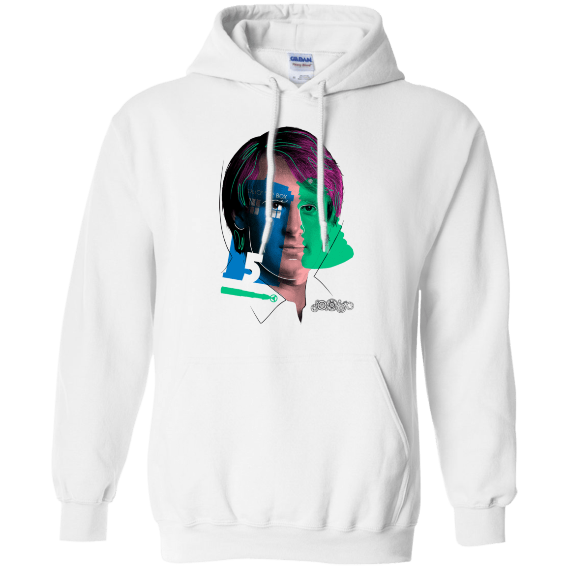 Sweatshirts White / S Doctor Warwhol 5 Pullover Hoodie