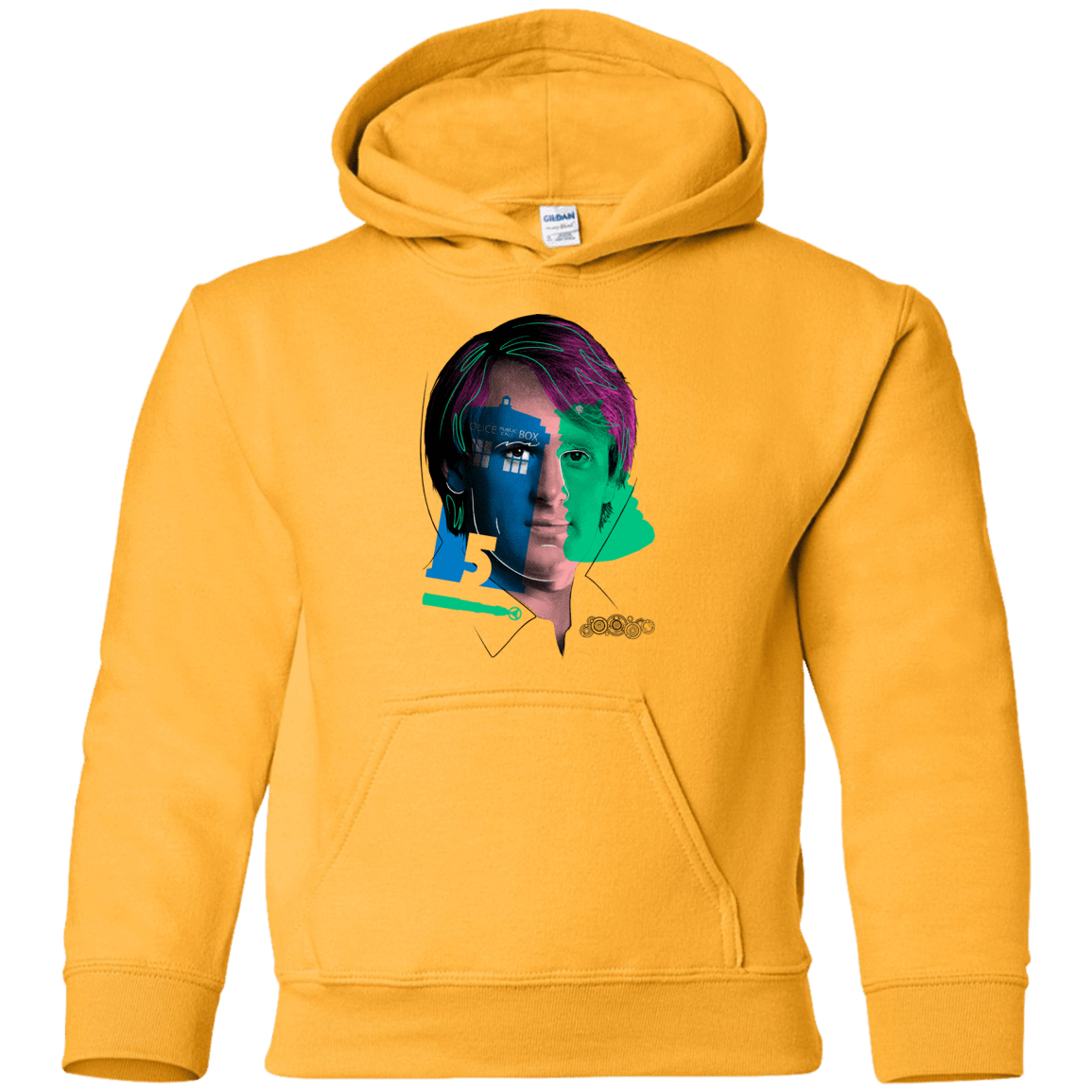 Sweatshirts Gold / YS Doctor Warwhol 5 Youth Hoodie