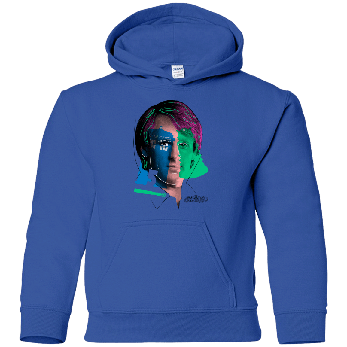 Sweatshirts Royal / YS Doctor Warwhol 5 Youth Hoodie