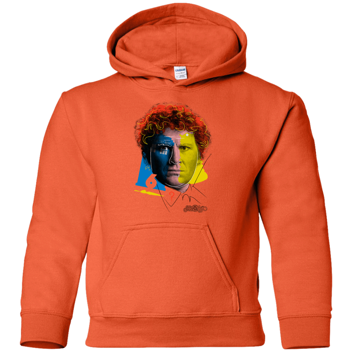 Sweatshirts Orange / YS Doctor Warwhol 6 Youth Hoodie