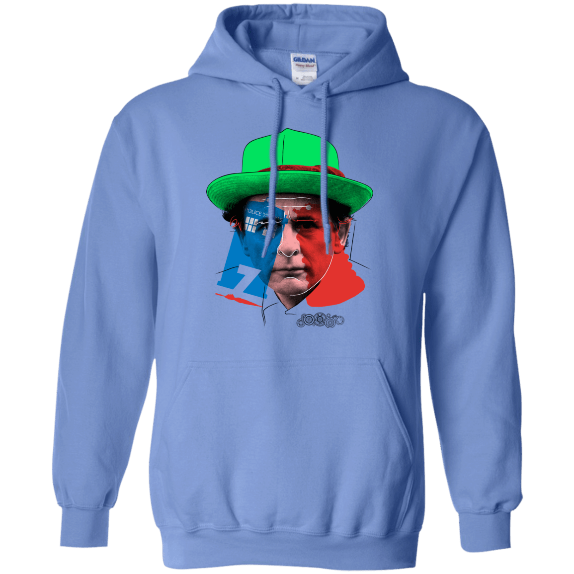 Sweatshirts Carolina Blue / S Doctor Warwhol 7 Pullover Hoodie