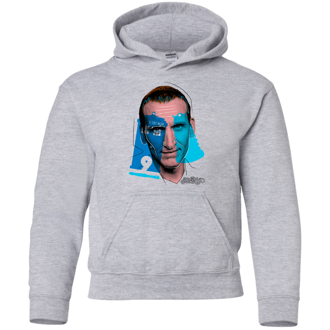 Sweatshirts Sport Grey / YS Doctor Warwhol 9 Youth Hoodie