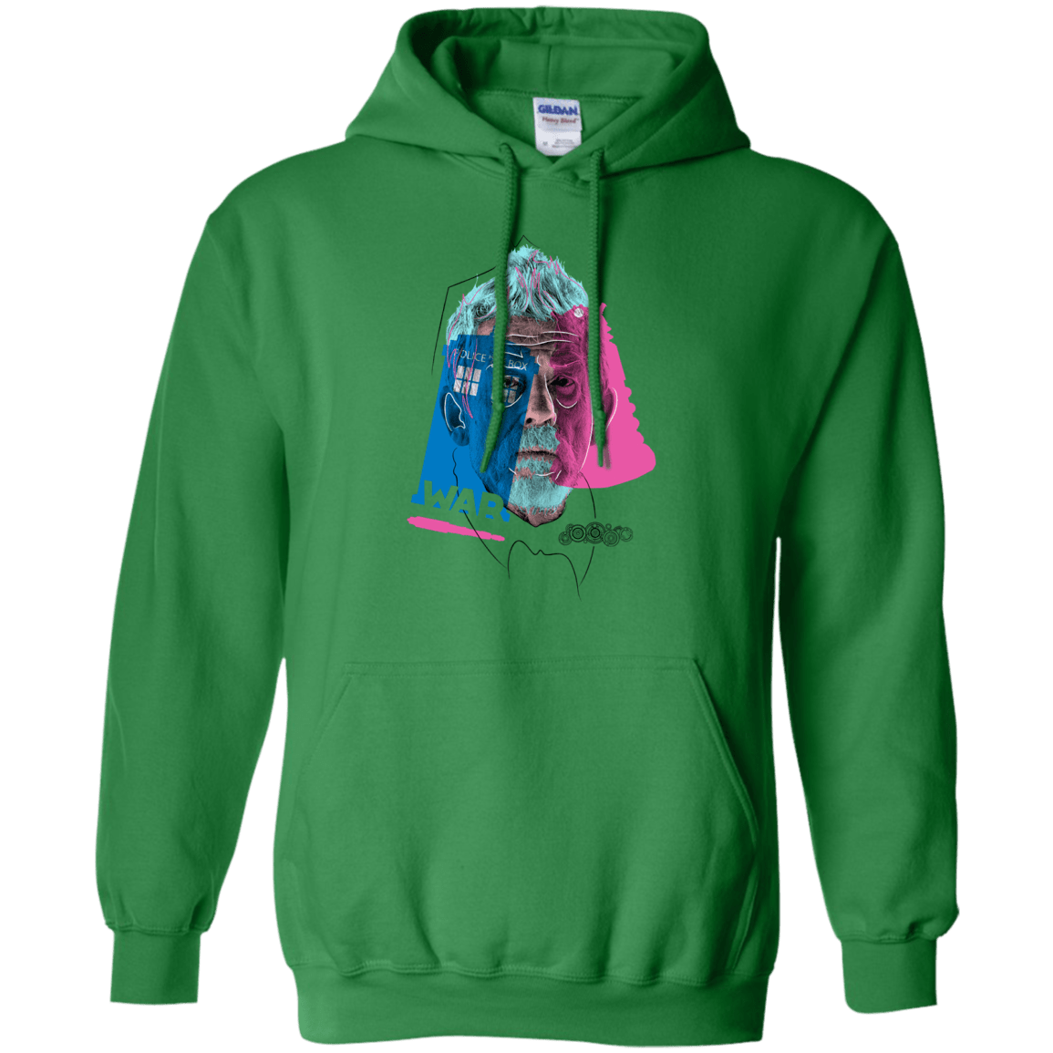 Sweatshirts Irish Green / S Doctor Warwhol War Pullover Hoodie